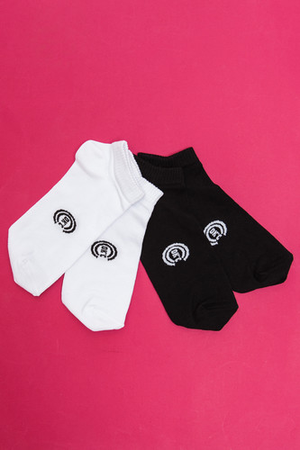 Набор носков СОК'С Лого (короткие) Белый/Черный фото 7