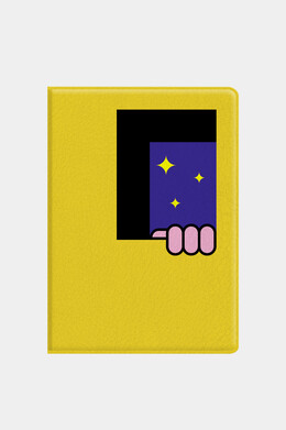 Обложка для паспорта CULT Прятки CULT214 Желтый фото